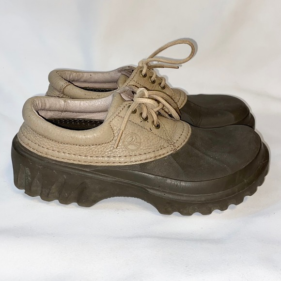 Crocs‎ All Terrain Axle Duck Boots Leather Trim Waterproof Islander M 8 W 9 main image 11